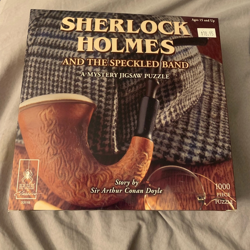 Sherlock Holmes Jigsaw Puzzle- brand new in sealed box